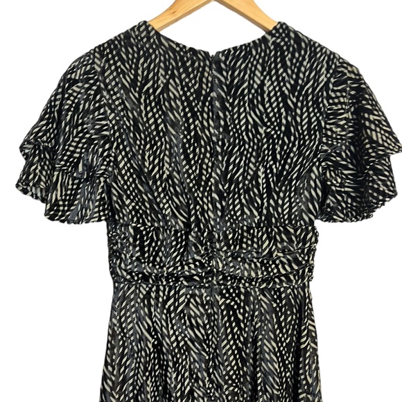 House of Harlow 1960 x revolve waterfall zebra print maxi dress XS - Picture 9 of 12